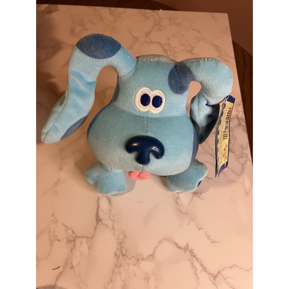 Viacom Blues Clues 8" Plush Dog 1998 Doll Stuffed Animal Puppy Eden Nickelodeon